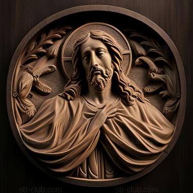 3D model st jesus (STL)